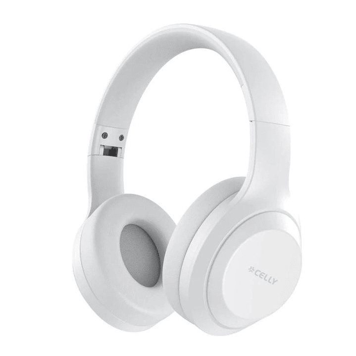 Celly Auricular Diadema Inalámbrico WAVEBEAT Blanc 2