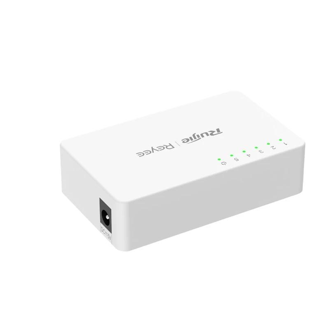 Reyee Unmanaged Switch 5xGb RJ45 Plastic Case 2