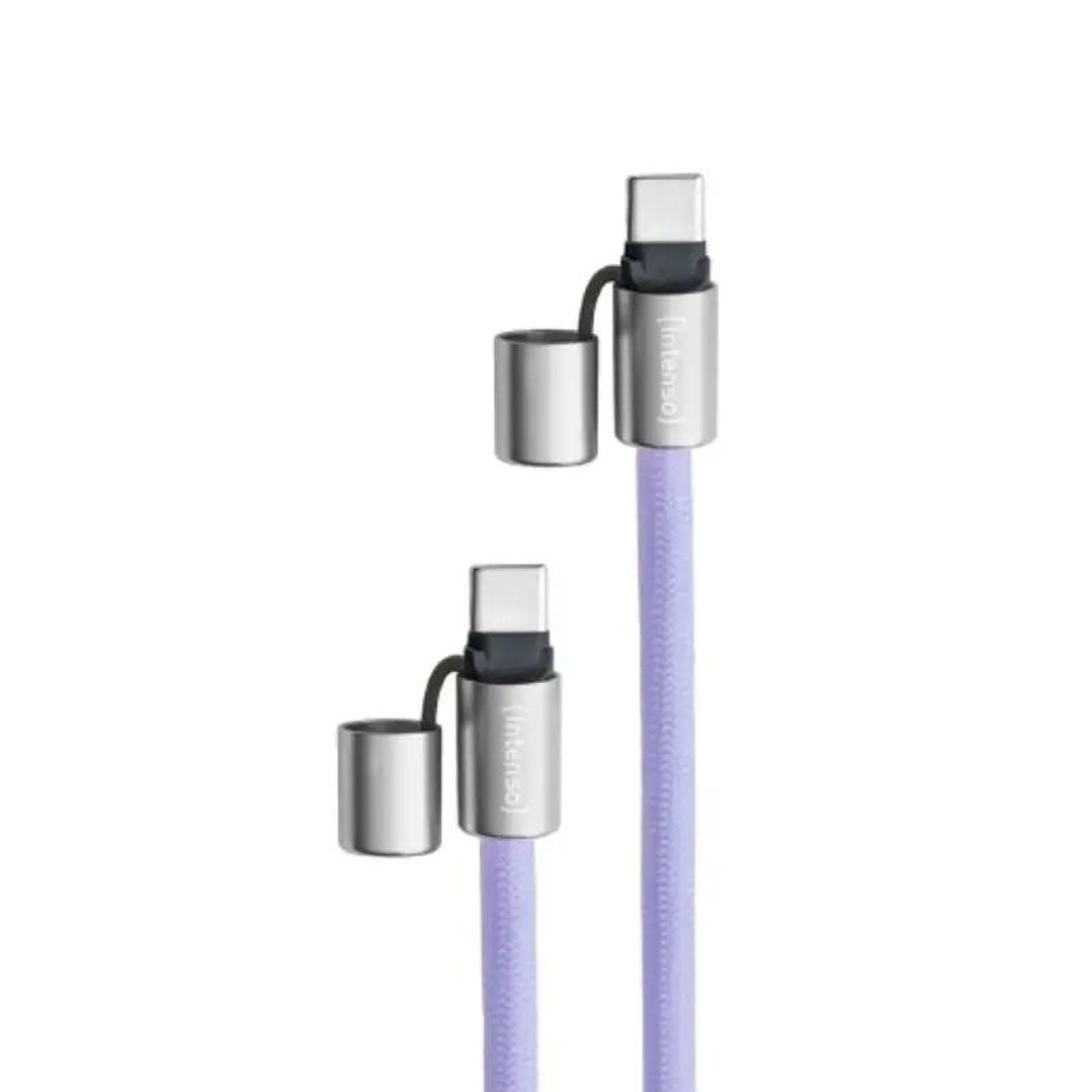 Intenso Lanyard Cable USB-C > C 1,65 m Lila 2