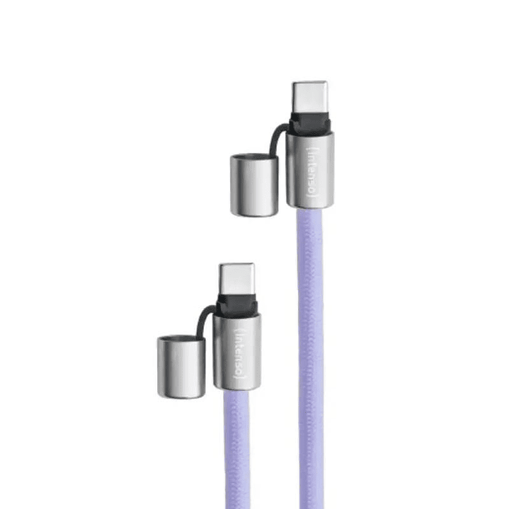 Intenso Lanyard Cable USB-C > C 1,65 m Lila 2