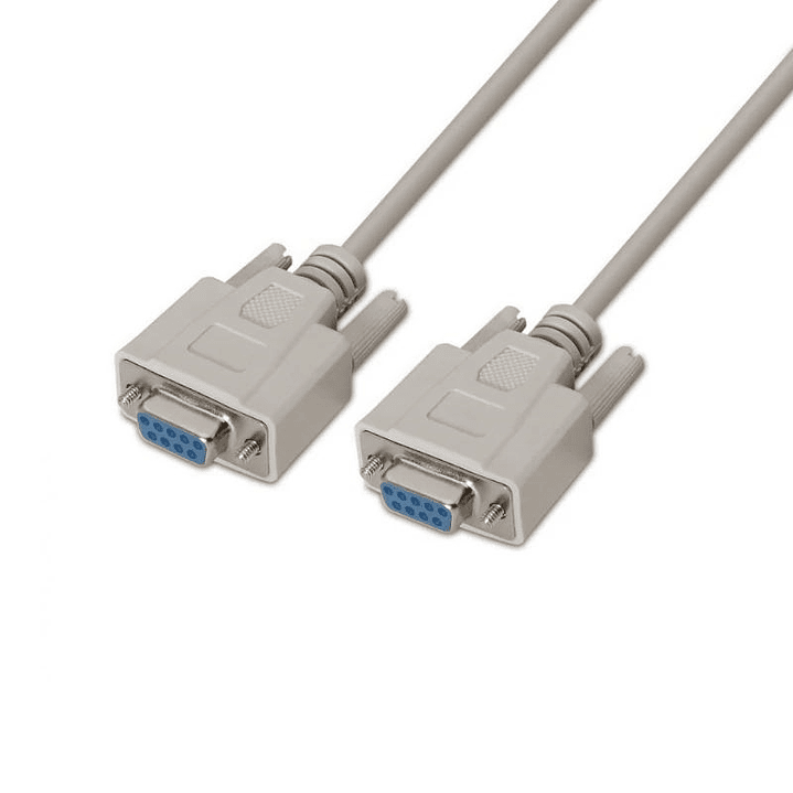 Aisens Cable Serie Null Modem DB9/H-DB9/H 1.8m 1