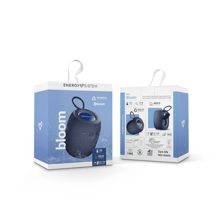 Energy Sistem Altavoz  Bloom Navy Bluetooth 4