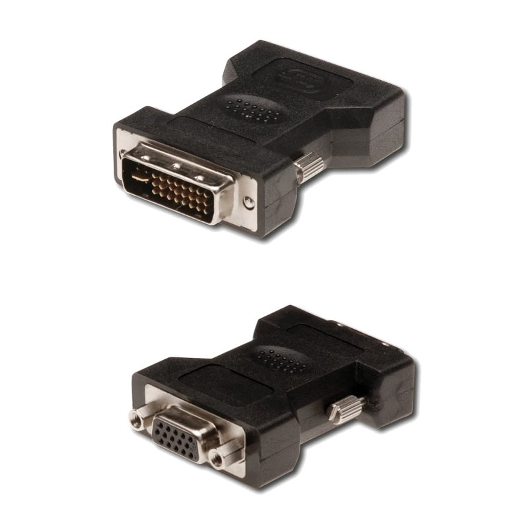 Ewent Adaptador DVI-I 24+5 macho A VGA-F 1