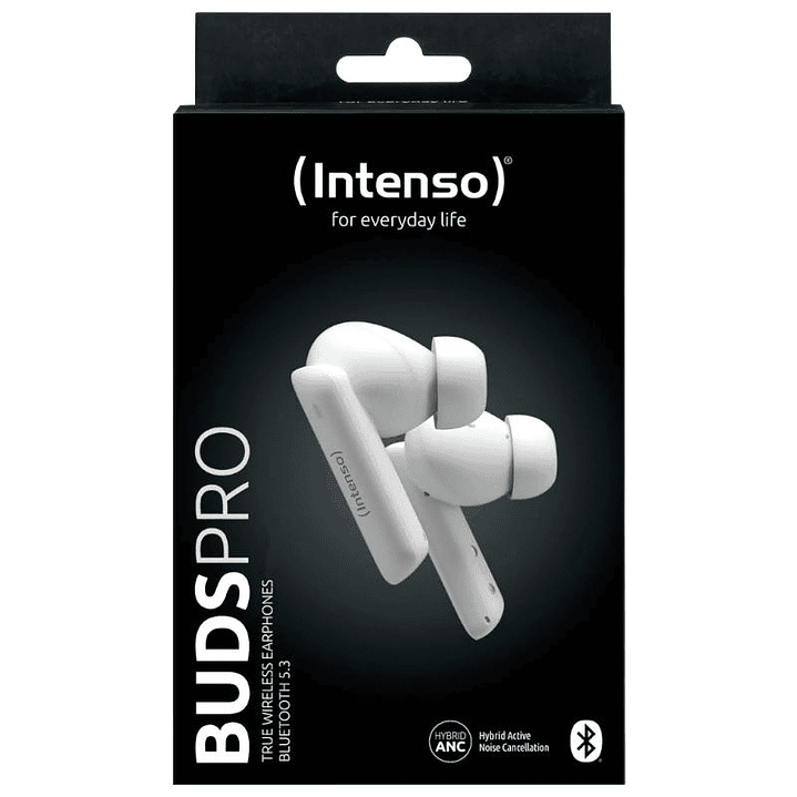 Intenso | Buds Pro Auriculares TWS H-ANC+ENC Negro 4