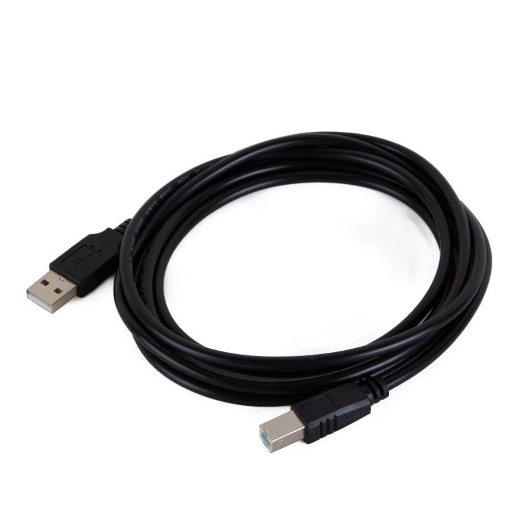 iggual Cable USB 2.0 A(M)-B(M) A-B macho 2 metros 1