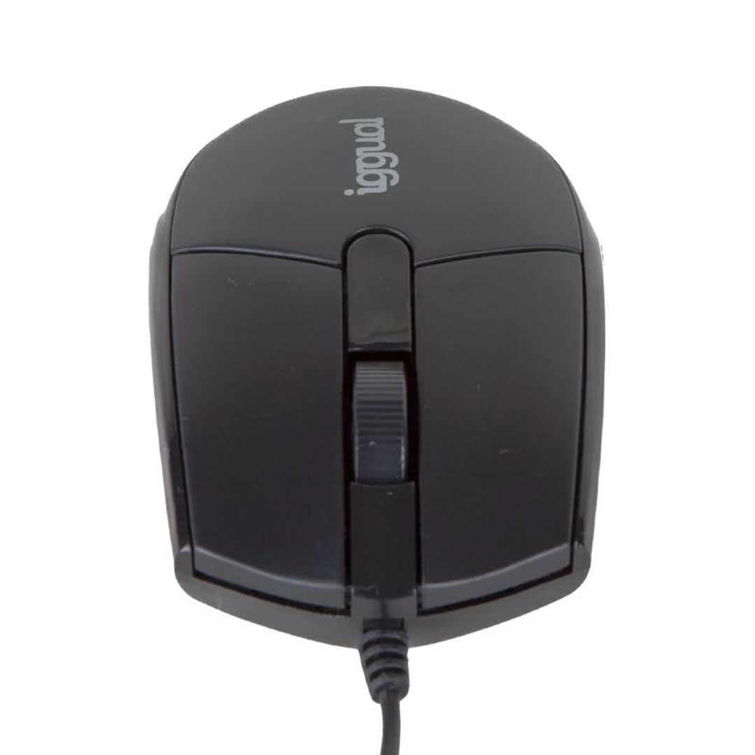 iggual Ratón óptico COM-BASIC3-800DPI negro 3