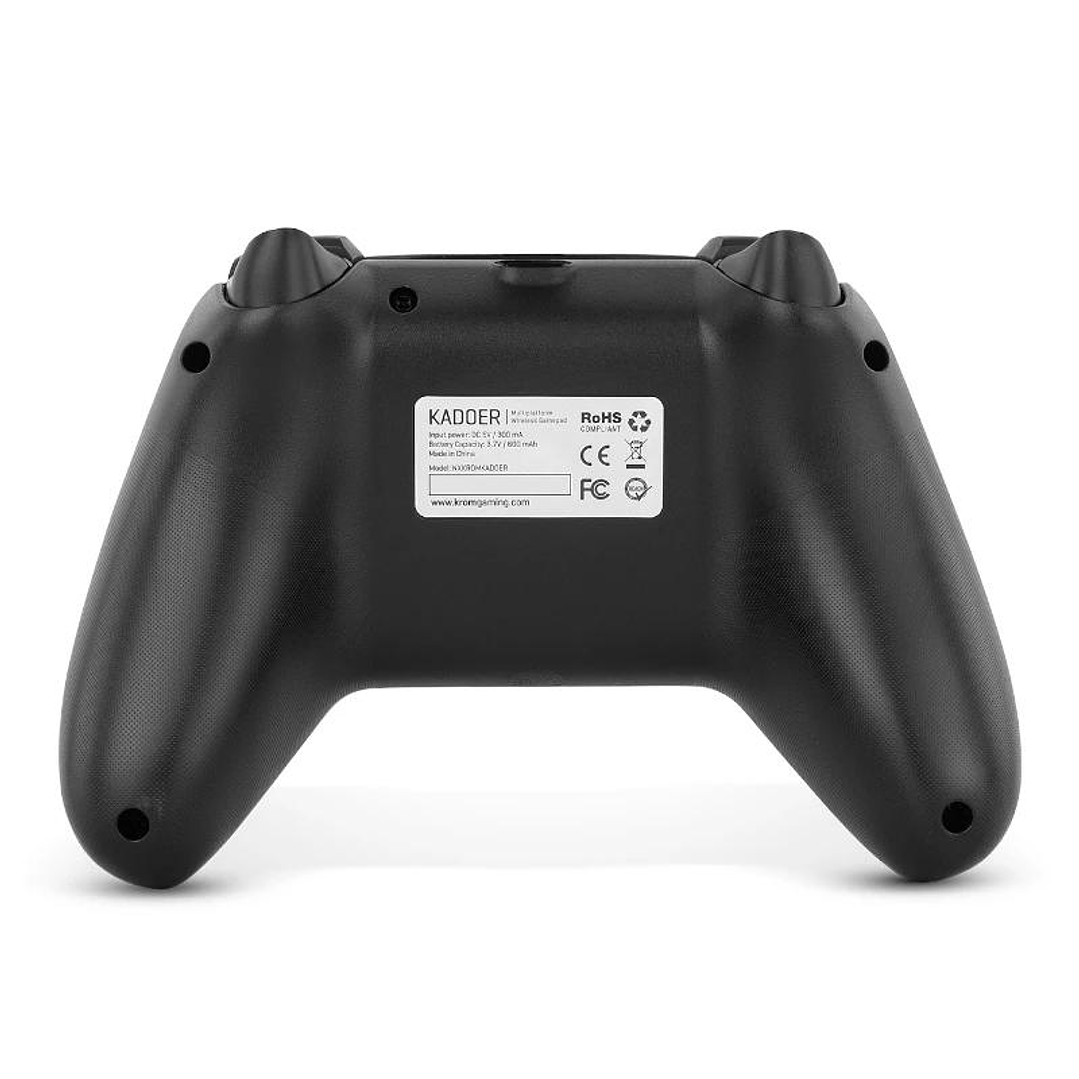 KROM Gamepad KADOER Wireless Multiplataf 5.0 Negro 3