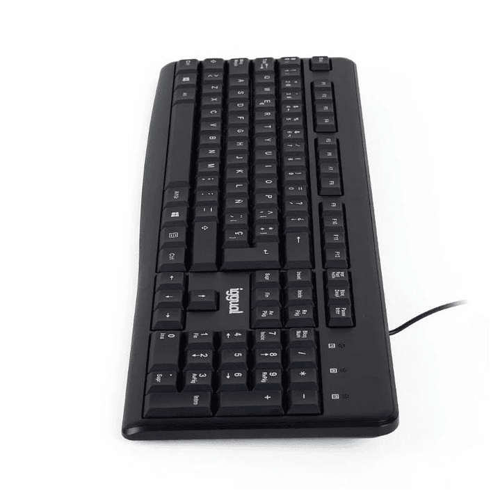iggual Teclado estándar CK-BASIC2-105T negro 3
