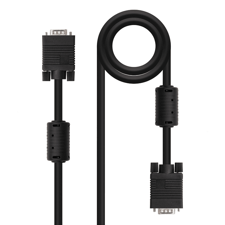 Nanocable Cable Conmutador Vga 10 M Negro 3