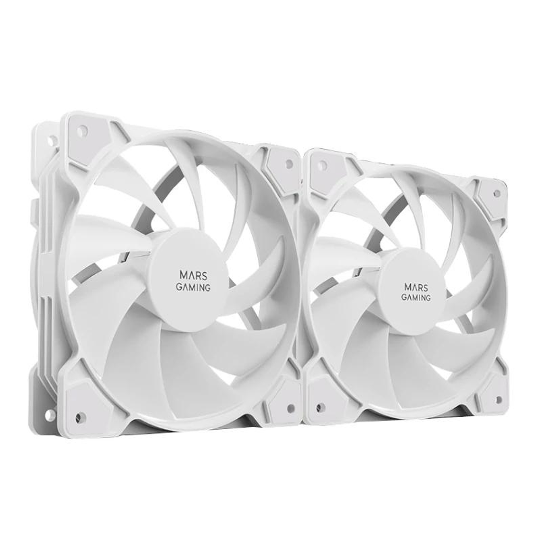 MARS GAMING Ventilador MF-PROX2 silencioso white 1