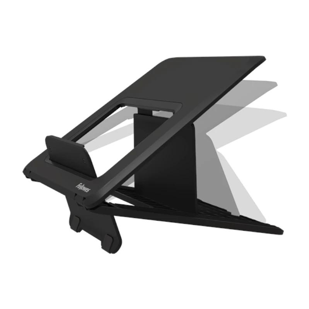 Fellowes Soporte elevador portátil Breyta Negro 4