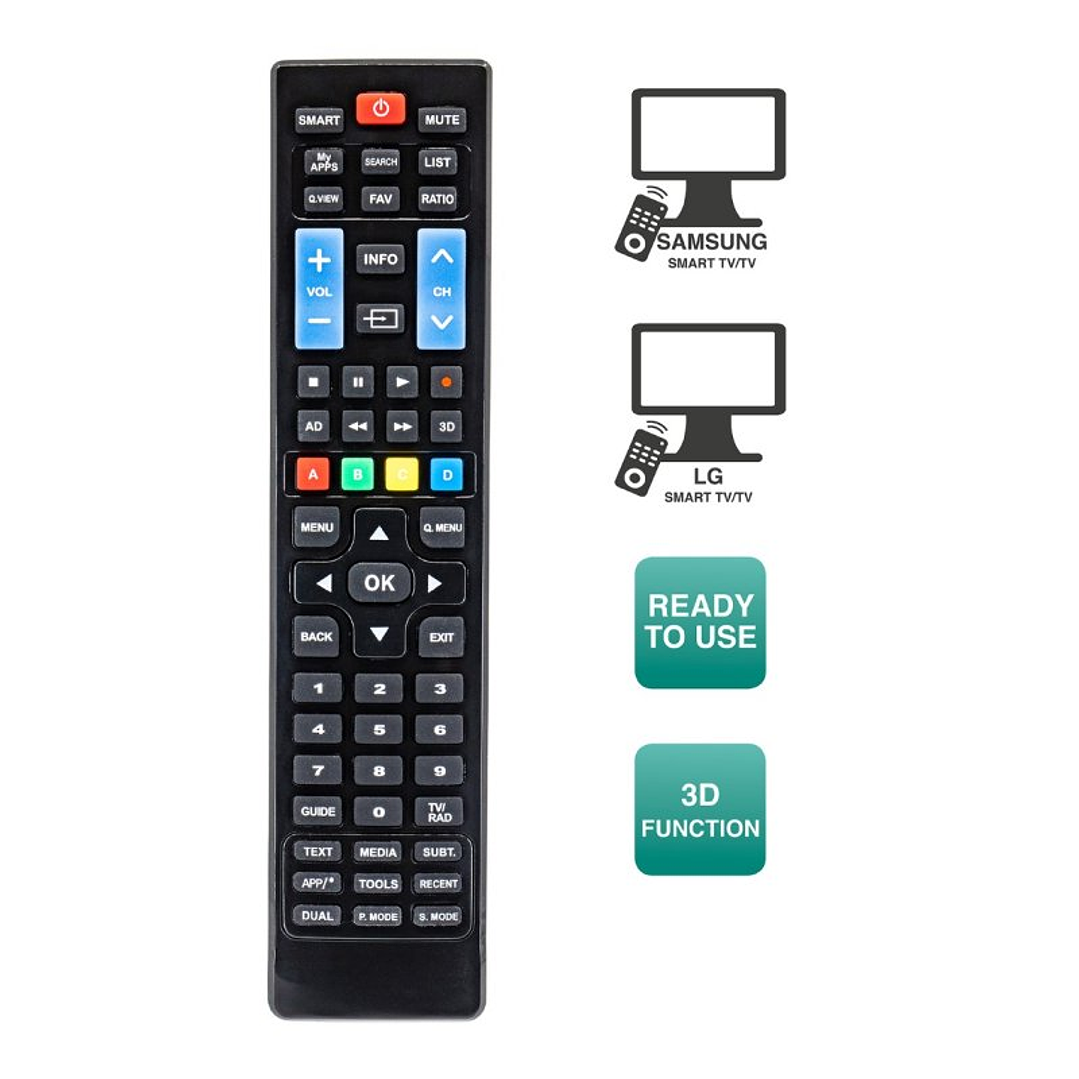 EWENT EW1575 Mando TV universal para LG y Samsung 2