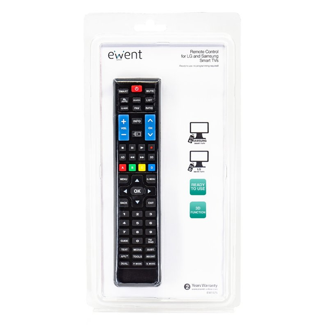 EWENT EW1575 Mando TV universal para LG y Samsung 4