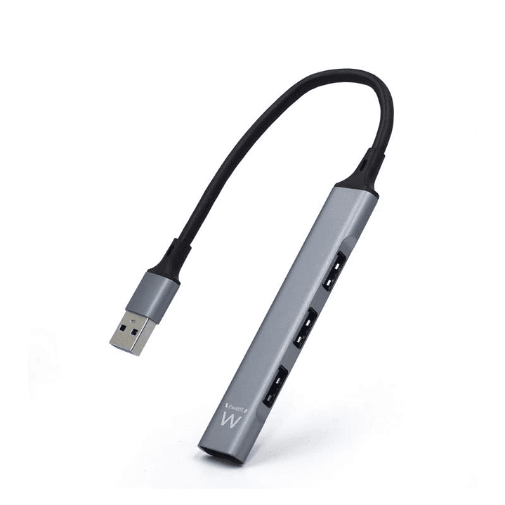 EWENT Hub Slim Usb 4 puertos 1