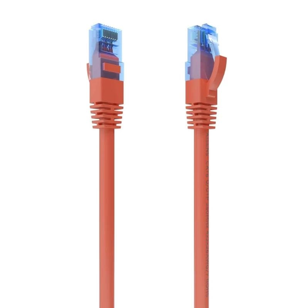 Aisens Cable RJ45 CAT.6 UTP AWG26 CCA Rojo 1.5m 1