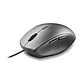 NGS WIRED ERGO SILENT MOUSE + USB TYPE C ADAP GRAY - thumbnail 2