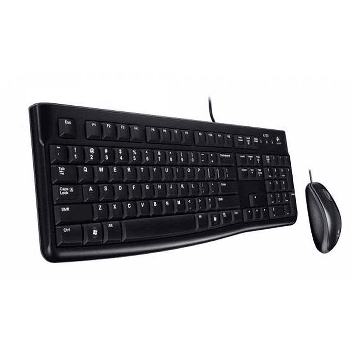 Logitech MK120 Teclado + Ratón óptico 1000dpi USB 3