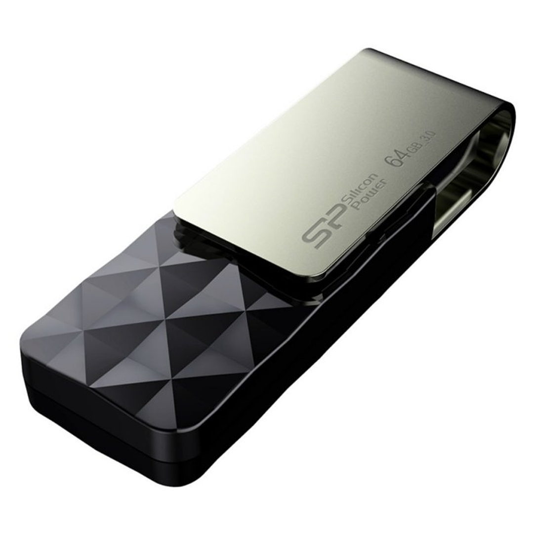 SP memoria USB Blaze B30 USB 3.1 Gen1 64GB Black 1