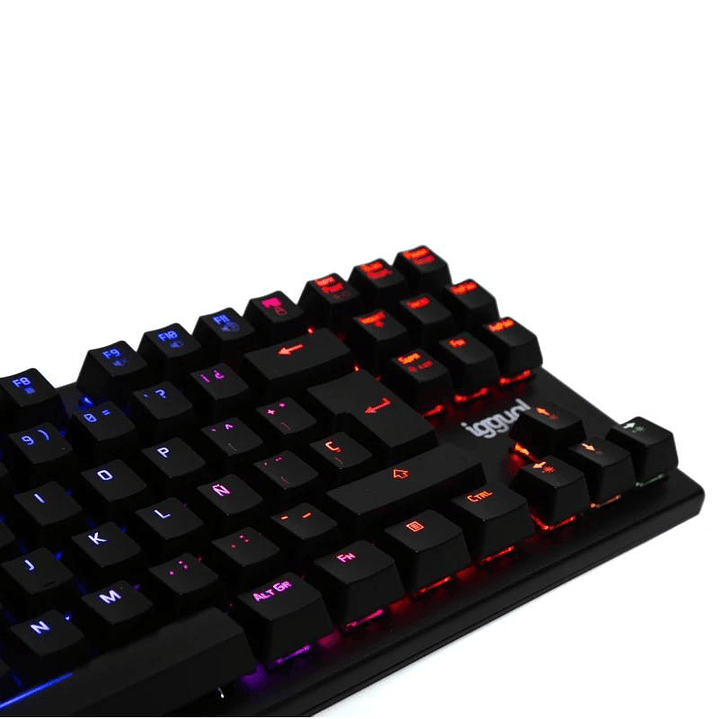 iggual Teclado gaming TKL mecánico ONYX RGB negro 3