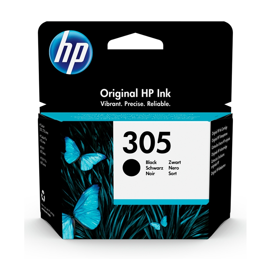 HP Cartucho 305 Negro 1