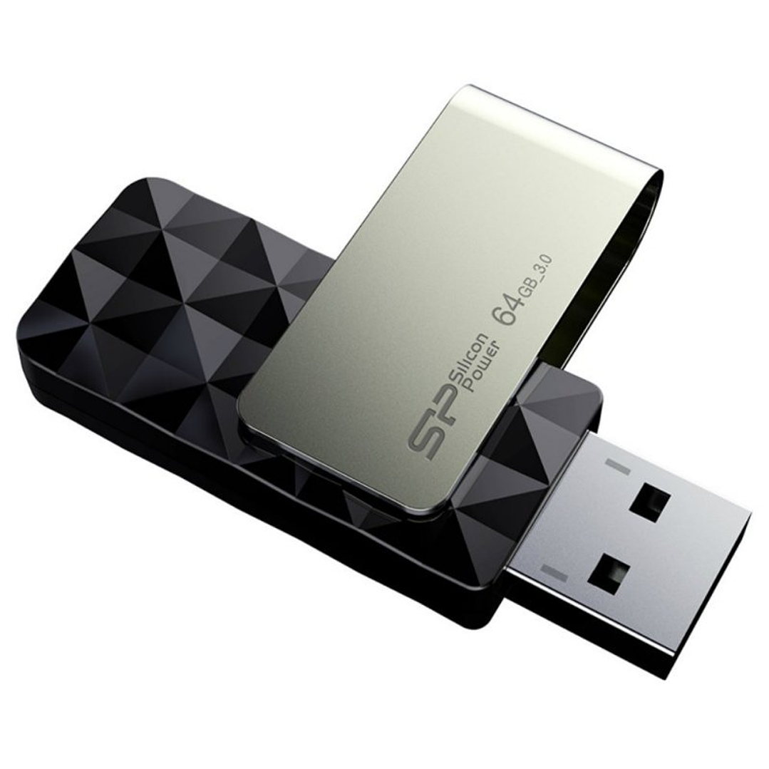 SP memoria USB Blaze B30 USB 3.1 Gen1 64GB Black 3