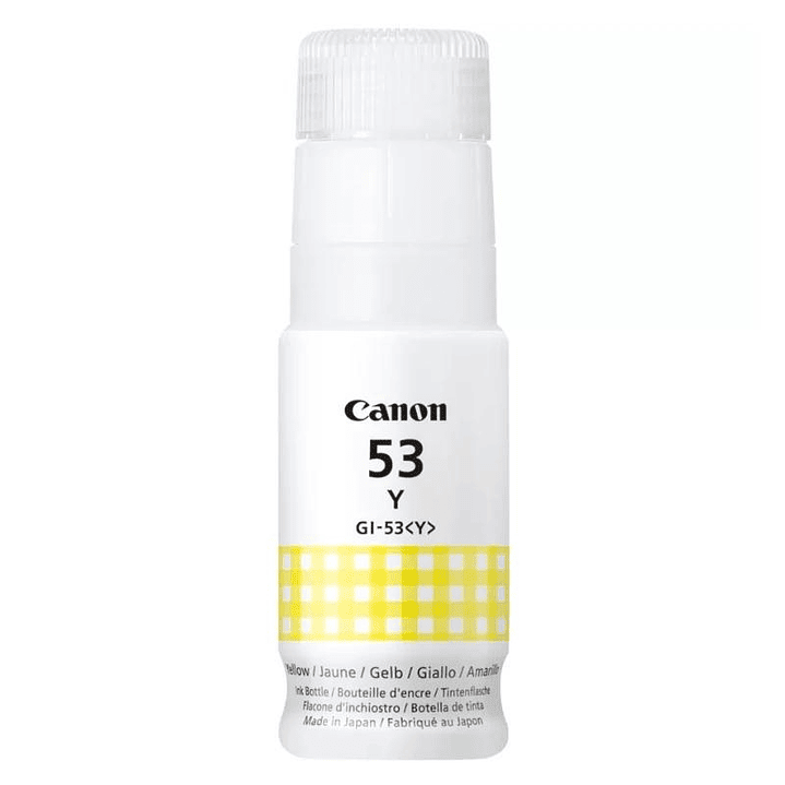 Canon Botella Tinta GI-53Y Amarillo 1
