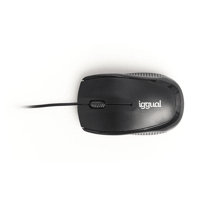 iggual Ratón óptico COM-BASIC-800DPI negro 3
