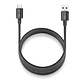 NGS CABLE CARGA RAPIDA USB-A A USB-C 1M NEGRO - thumbnail 1
