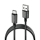 NGS CABLE CARGA RAPIDA USB-A A USB-C 1M NEGRO - thumbnail 2
