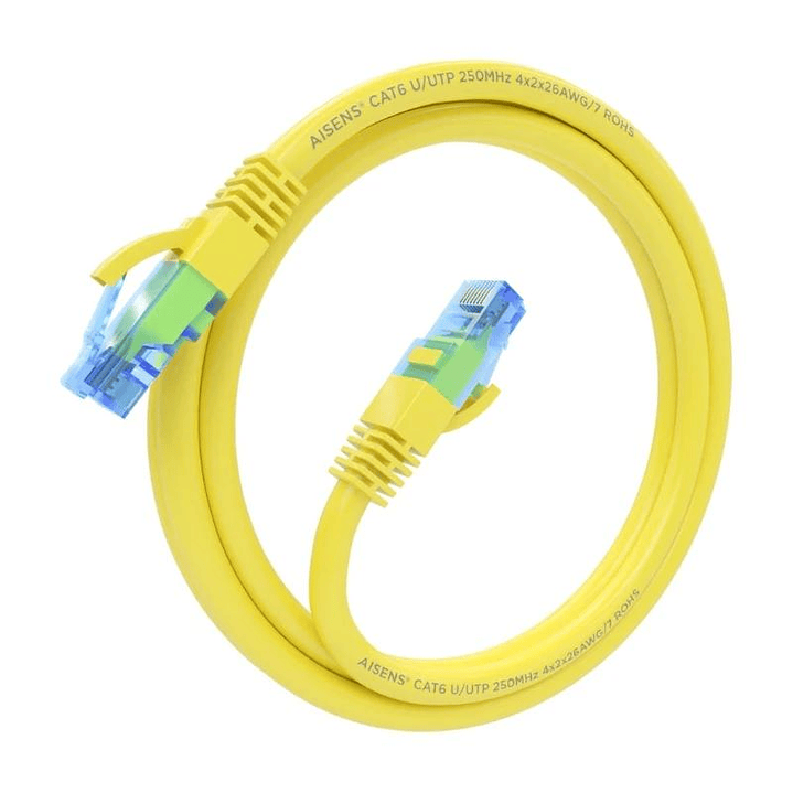 Aisens Cable RJ45 CAT.6 UTP AWG26 CCA Amari 1.5m 2