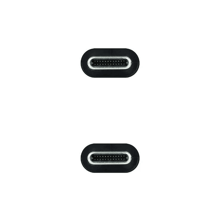 Nanocable Cable USB 3.1GEN2 5A USB-C/M-M 1,5 M 2