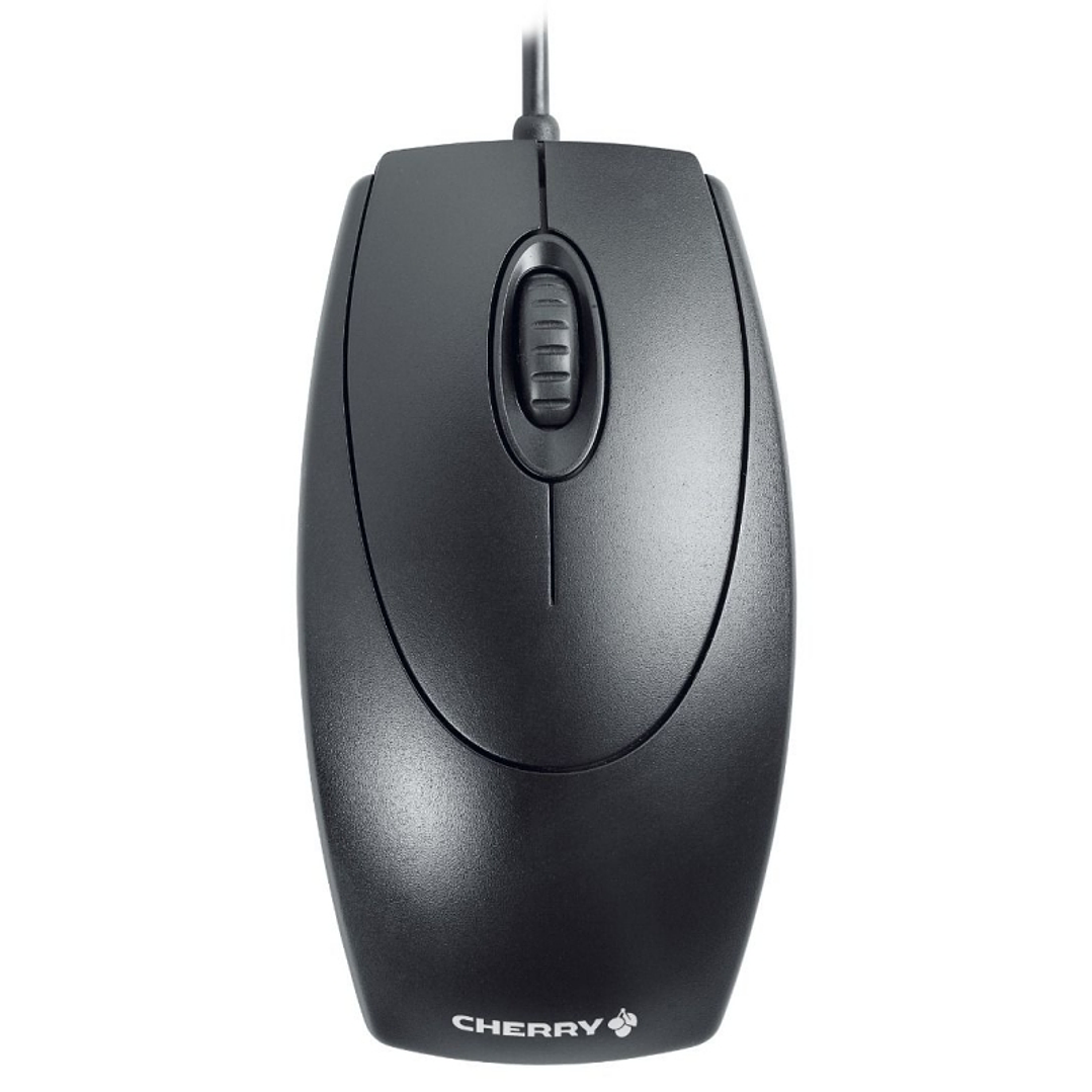 Cherry Ratón óptico Negro PS/2-USB 3