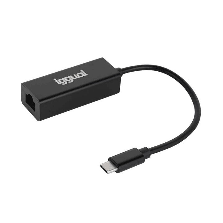 iggual Adaptador tipo C a RJ45 Gigabit 1000Mbps 1
