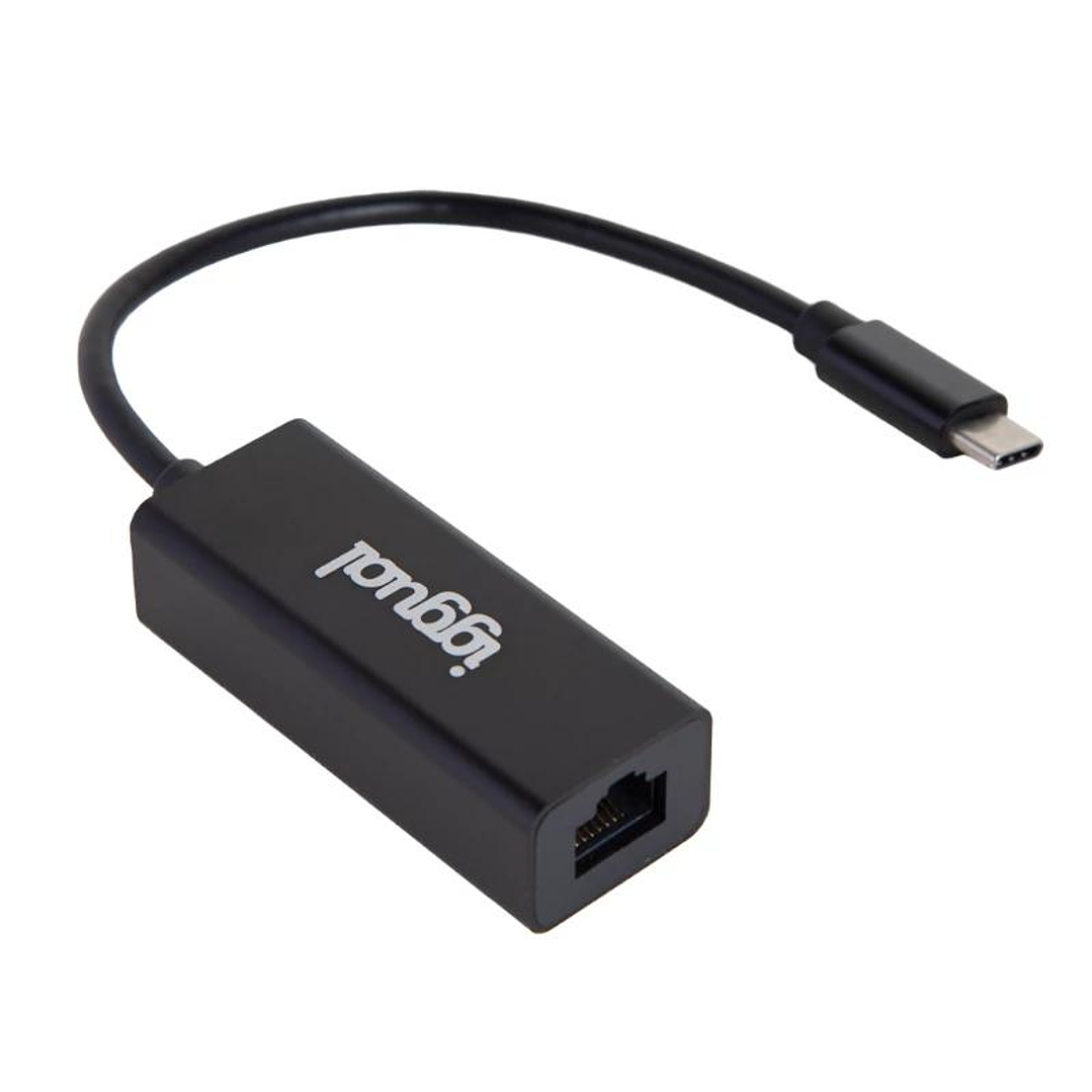 iggual Adaptador tipo C a RJ45 Gigabit 1000Mbps 2