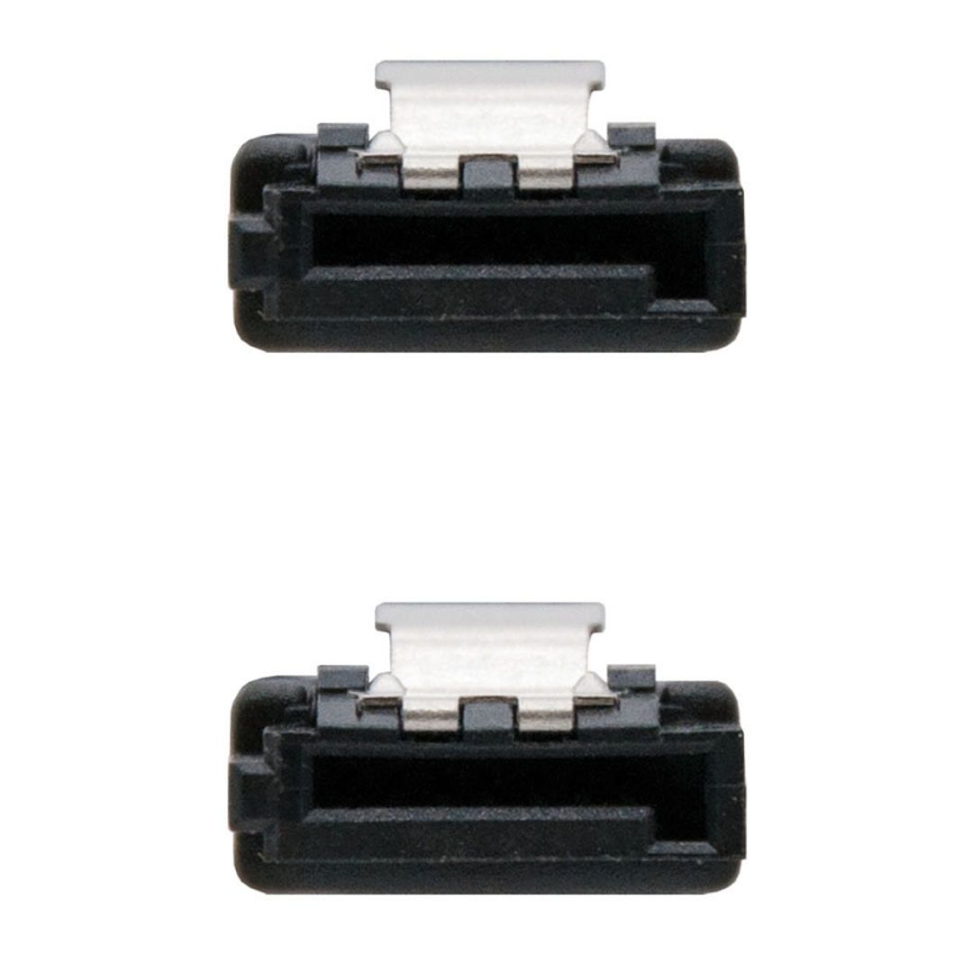 Nanocable Cable SATA III Datos 6G Anclajes 0.5 M 4