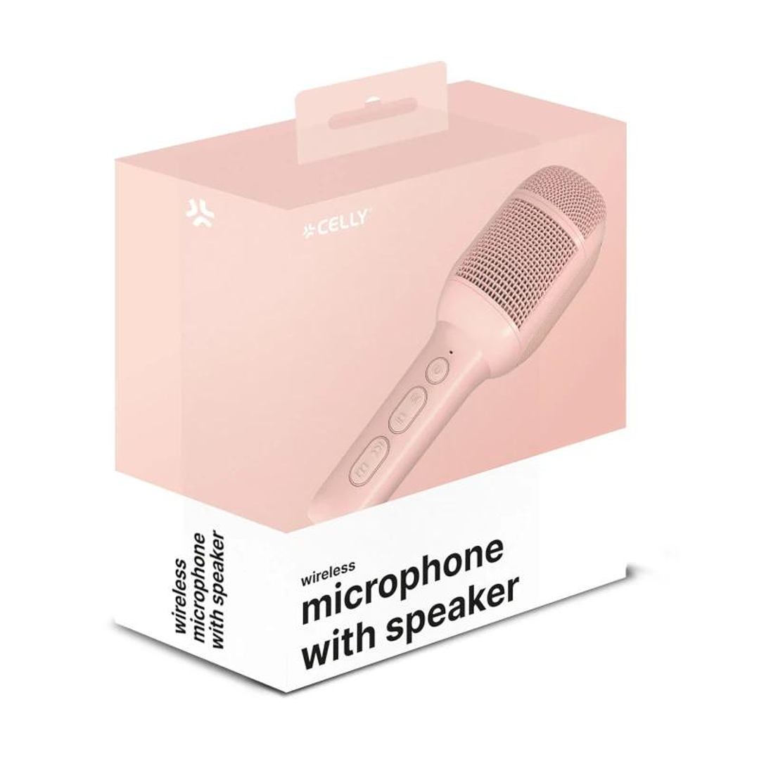 Celly Micrófono Inalámbrico niños Rosa 2