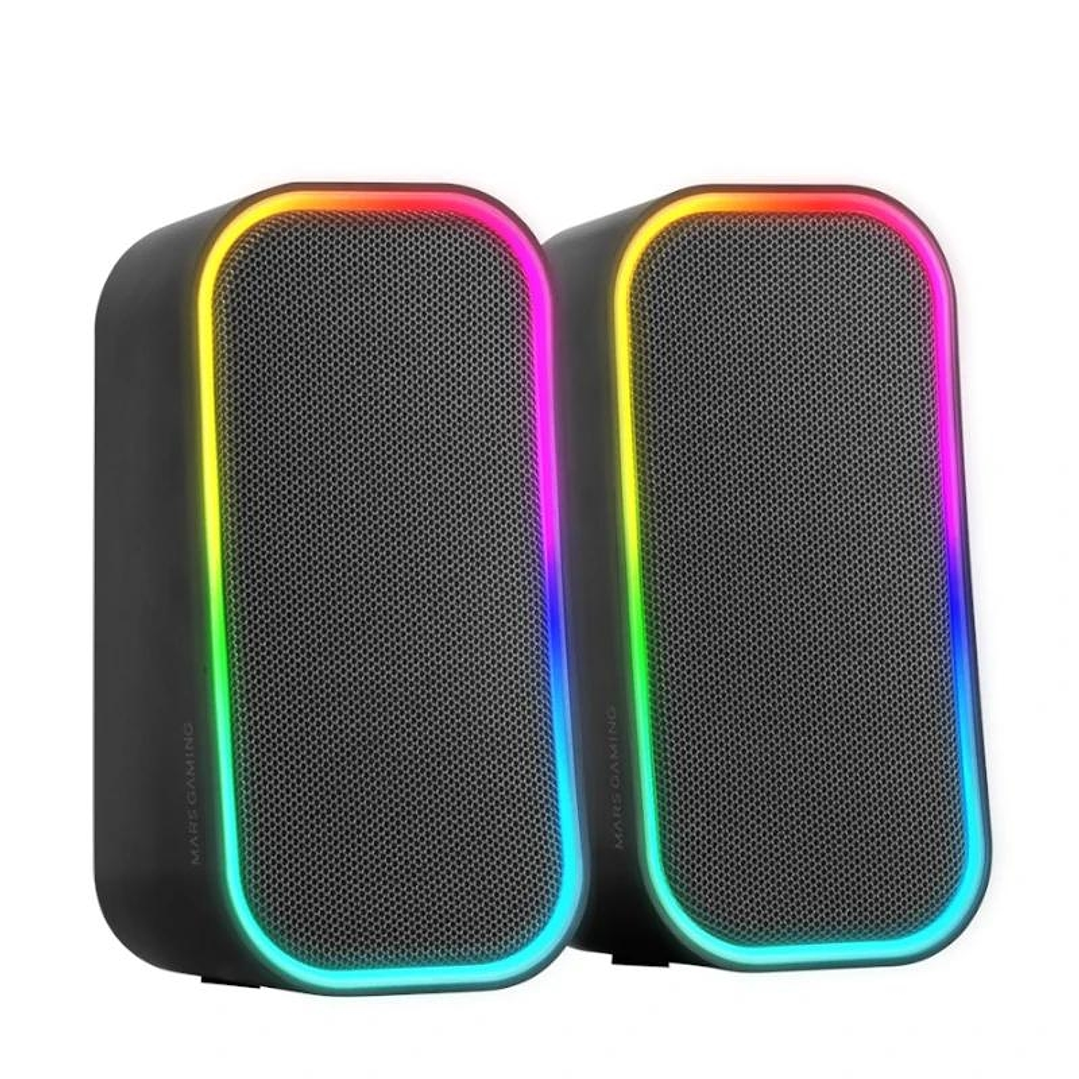 Mars Gaming Altavoz MS-OM BT 20W RGB Negro 1