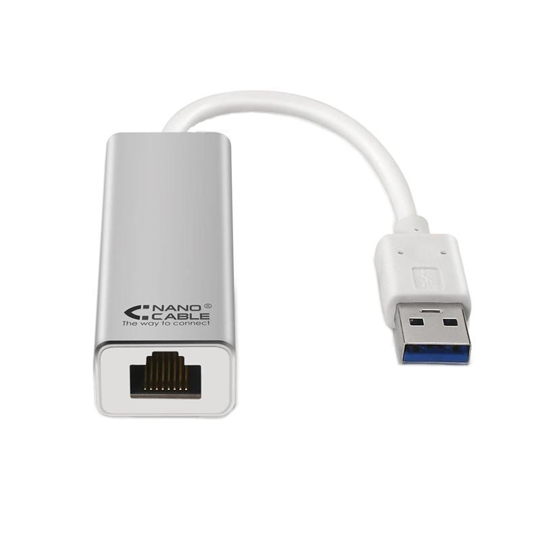 Nanocable Conversor USB 3.0 A Ethernet Gigabit 1