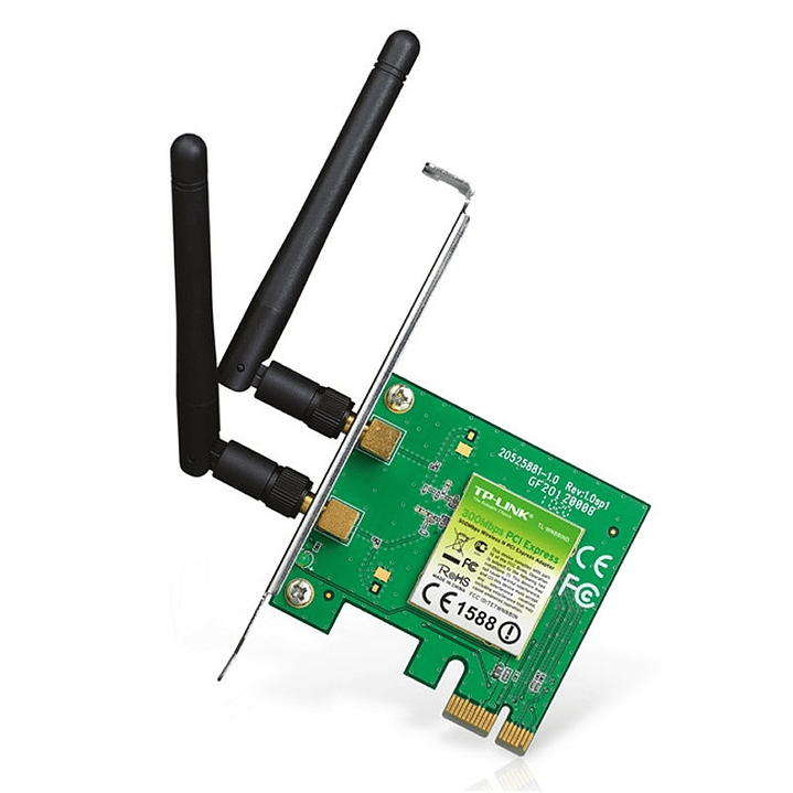 TP-LINK TL-WN881ND Tarjeta Red WiFi N300 PCI-E 1