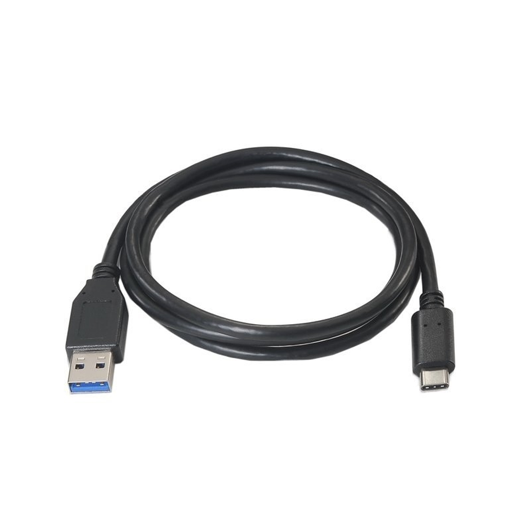Nanocable Cable USB 3.1 Gen2 10Gbps3A USB-C/M-A/M 1
