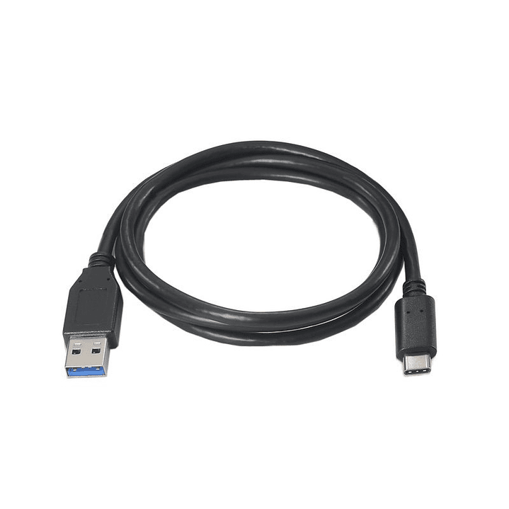 Nanocable Cable USB 3.1 Gen2 10Gbps3A USB-C/M-A/M 1