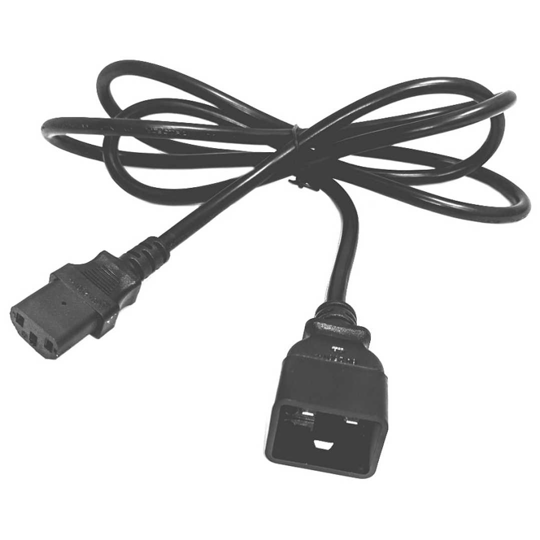 Salicru  Cable salida IEC C13/C20 1,8m 10A 1