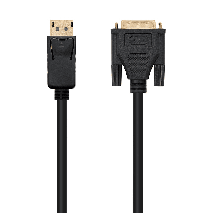Nanocable Cable Conversor DP a DVI  2 M Negro 1