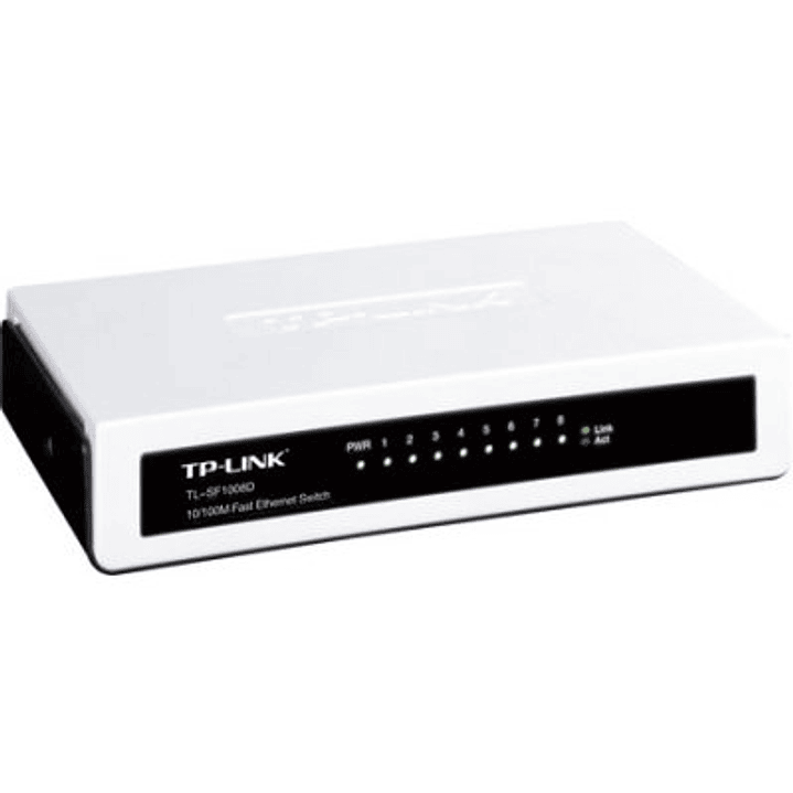 TP-LINK TL-SF1008D Switch 8x10/100Mbps Mini 1