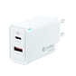Coolbox Cargador Pared GAN 45W USB-C/USB-A - Miniatura 1