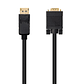 Nanocable Cable Conversor DP a VGA negro, 2 M - Thumbnail 1