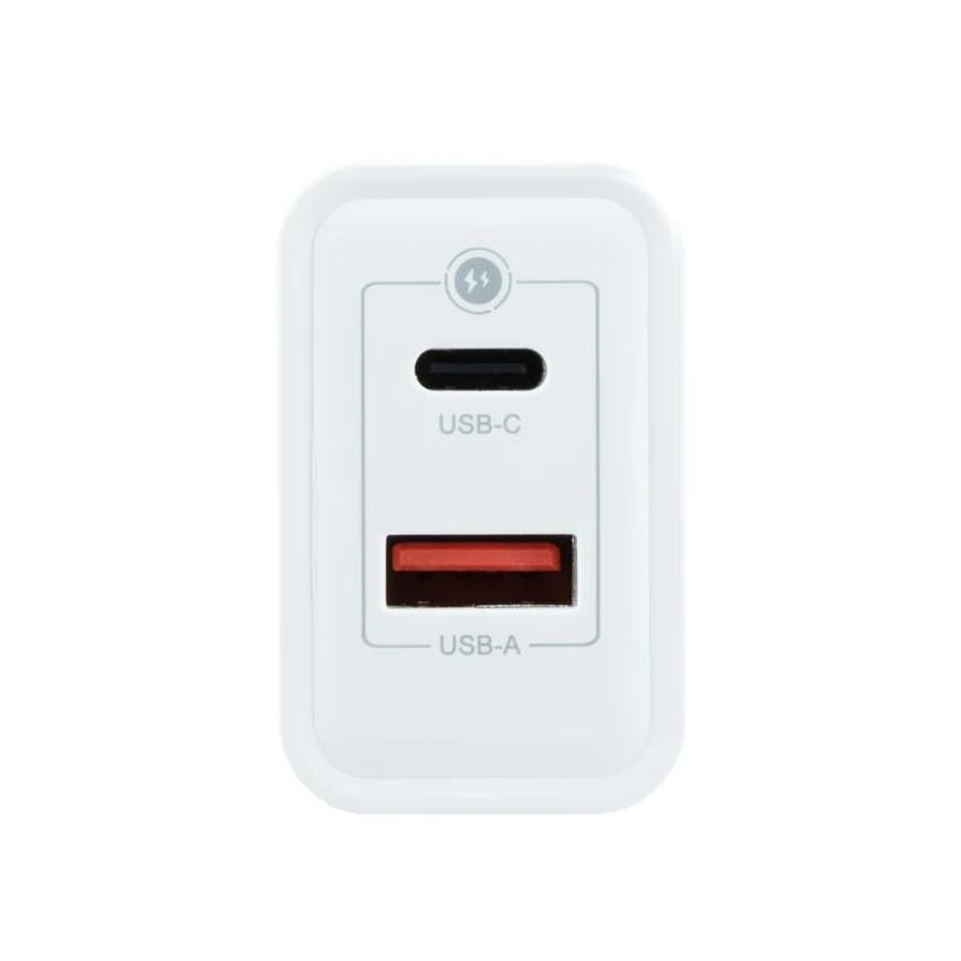 Coolbox Cargador Pared GAN 45W USB-C/USB-A 2