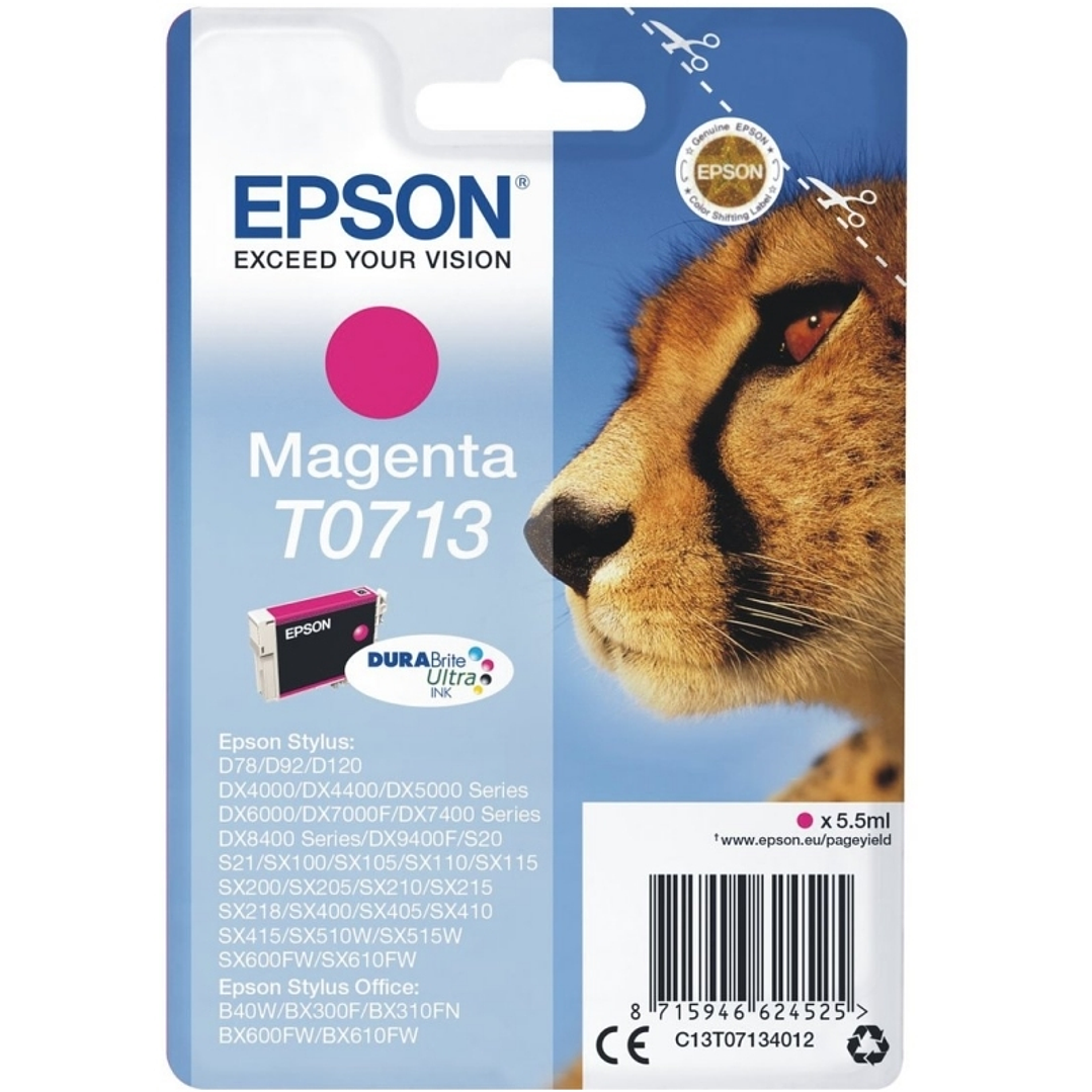 Epson Cartucho T0713 Magenta 1
