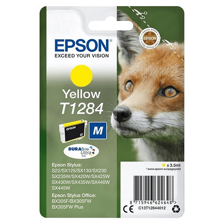 Epson Cartucho T1284 Amarillo 1