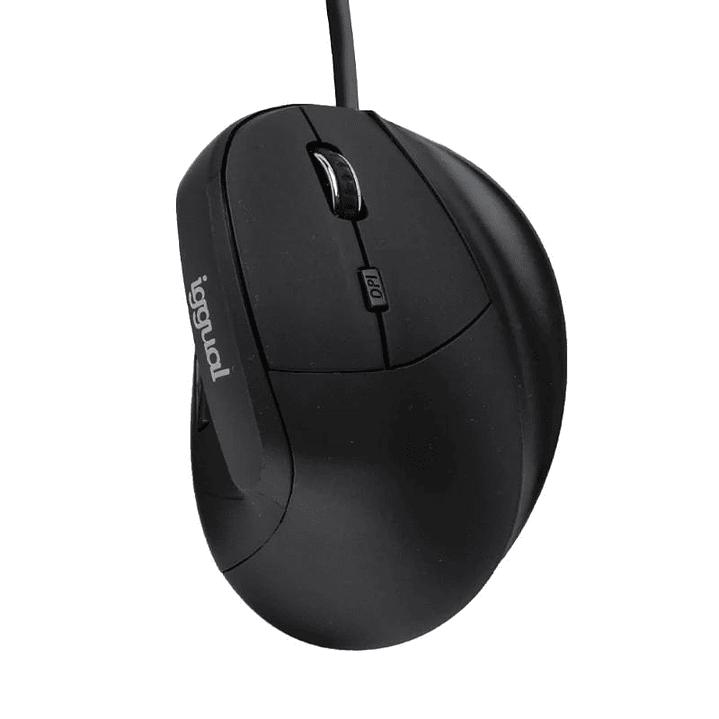 iggual Ratón ergonómico vertical USB ERGO-V 3